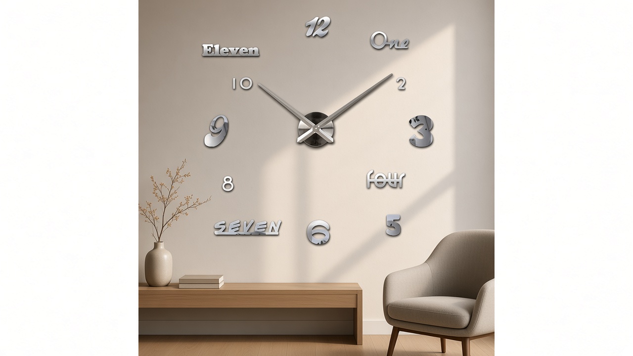 Reloj de Pared Decorativo Figuras Surtidas