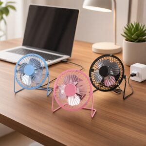 Ventilador USB Portátil de Escritorio