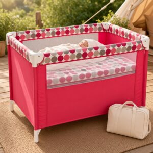 Corral Cuna con Toldillo para Camping