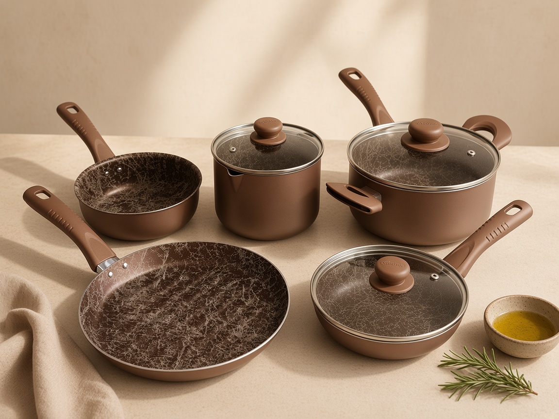 Juego de Ollas Batería de Cocina Universal 11 Piezas — vista editorial